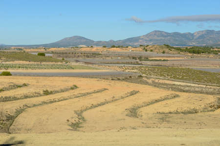 View at a rural landscape on Andalucia in Spain