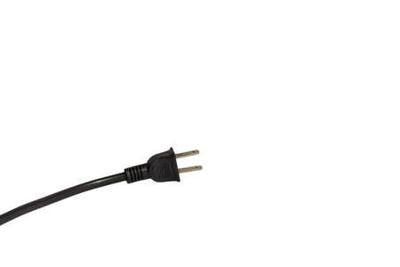 plug electronic on isolatedの写真素材