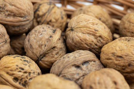 Lots of walnut on the table