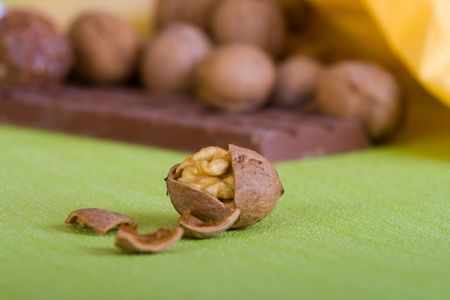 chocolate and nuts
