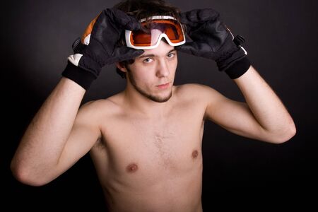 young snowboarderの写真素材