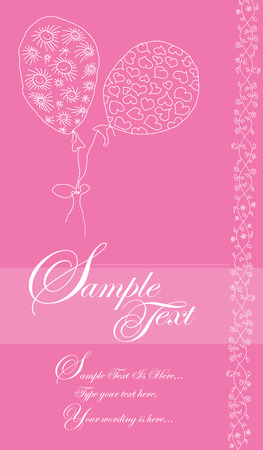 vector postcardのイラスト素材