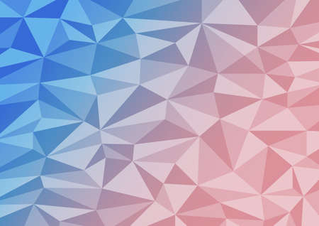 polygon background vector illusionのイラスト素材