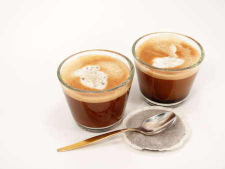 Coffee with milkの写真素材