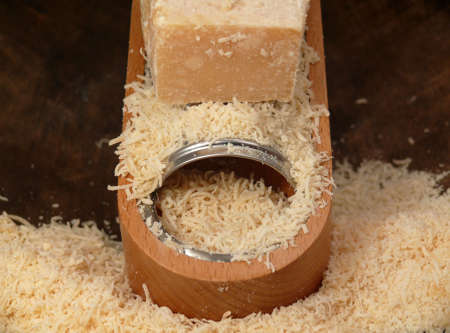 Parmesan-cheese from Italyの写真素材