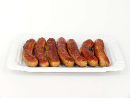 grilled sausageの写真素材