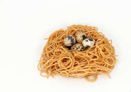 pasta nestの写真素材