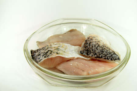 Baramundi filetの写真素材