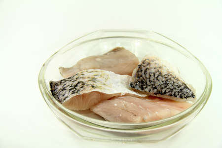 Baramundi filetの写真素材