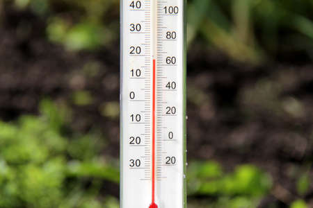 liquid thermometerの写真素材