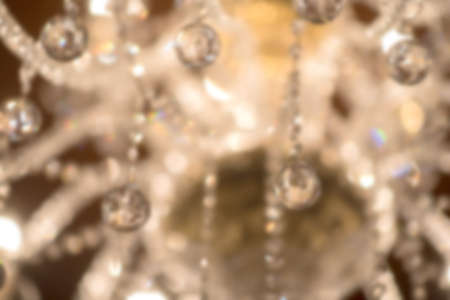 blur image of chandelierの写真素材