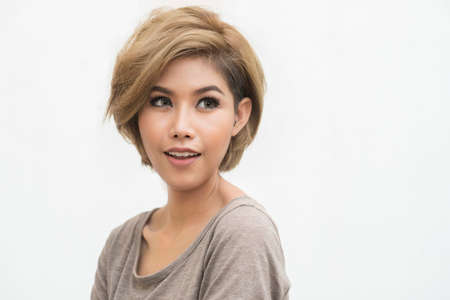 Beautiful young Asian Ladyの写真素材