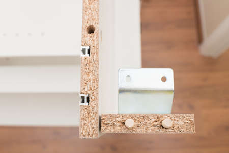 close up of Furniture assemblyの写真素材