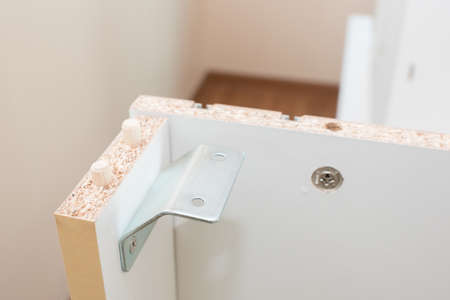 close up of Furniture assembly