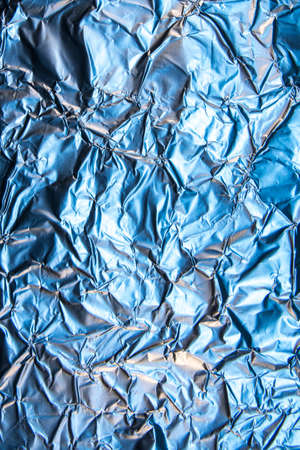 blue foil の写真素材