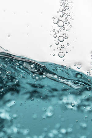 Abstract water background, aqua colorの写真素材