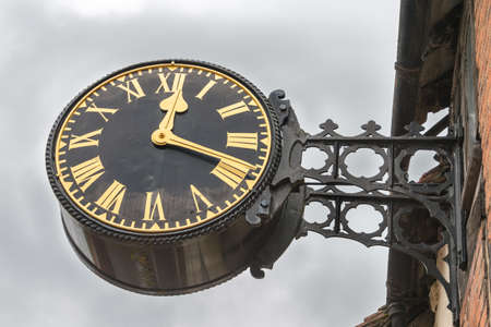 Victorian style English village clock