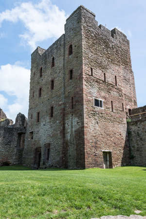 Ludlow, UK - 19 June, 2014: Ludlow Castle.のeditorial素材