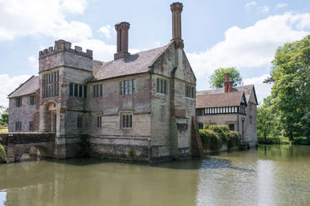 Baddesley Clinton, UK - 21 June 2014: Baddesley Clinton  house, National Trust Propertyのeditorial素材