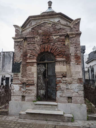 Buenos Aires, Argentina  - 19th October 2015: La Recoleta Cemetary.のeditorial素材