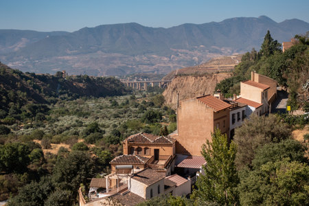 Views of The village of Niguelas, Granada Province , Spainの写真素材