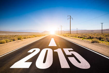 road to 2015 の写真素材