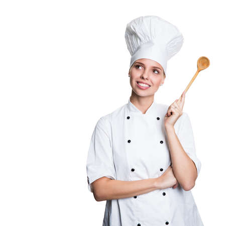 young cook having an ideaの写真素材