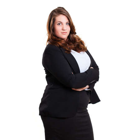 smiling businesswomanの写真素材