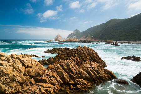 coastline in south africaの写真素材