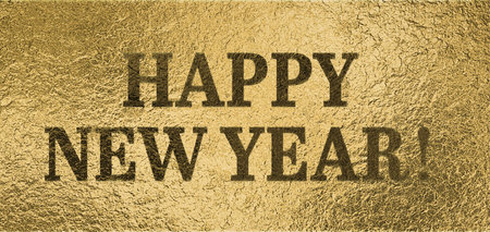 message HAPPY NEW YEAR on colorful festive background
