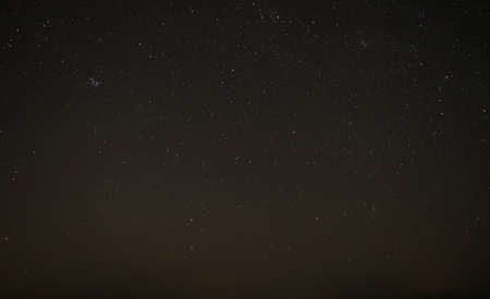 Starry night sky. The Milky Way, our the galaxy.