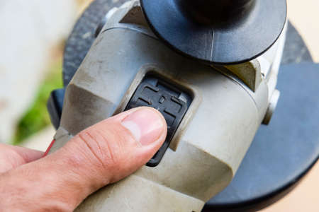Work keeps hand grinders and finger on the trigger.