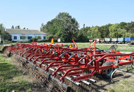 Soil disintegrator, deep loosener on the trailer. Trailer Hitch for tractors and combines. Trailers...