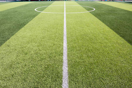 artificial grass football field