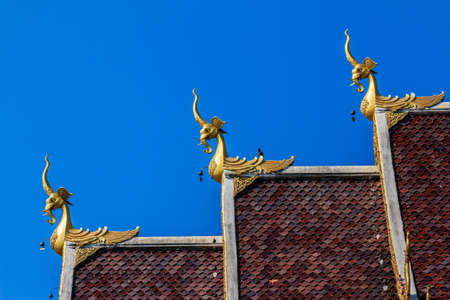 Padad Temple in  Chiangmai Thailandの写真素材