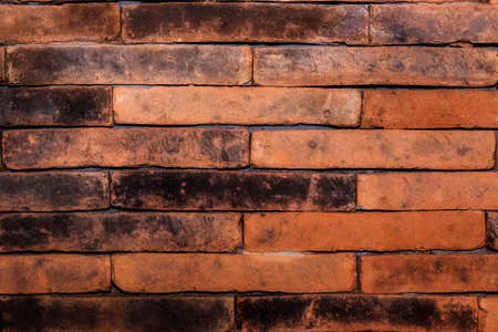 Red brick wall, ideal for a backgroundの写真素材