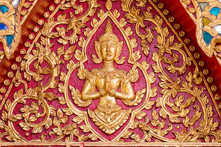 Wat Puak pia , Temple in Chiang Mai Thailandの写真素材
