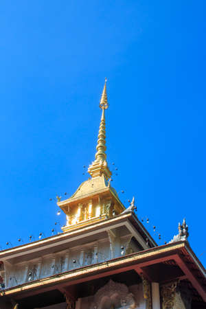 Wat Pa Daraphirom Temple Located in Mae Rim, Chiang Mai,Thailandの写真素材