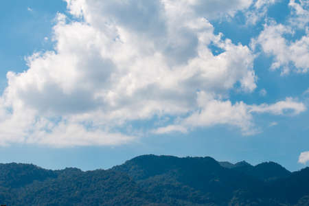 Mountain view in Chiang Mai, Thailandの写真素材