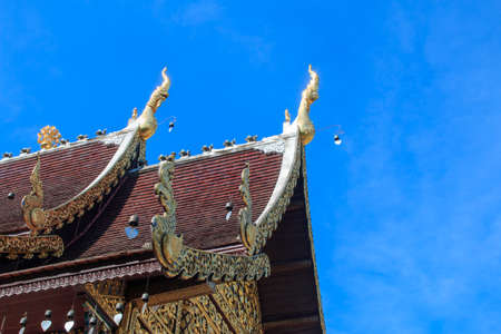 Wat Pa Daraphirom Temple Located in Mae Rim, Chiang Mai,Thailandの写真素材