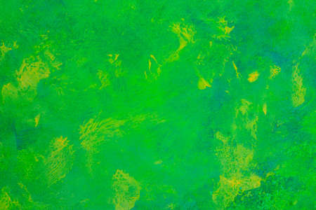 Paint Green and yellow watercolor background