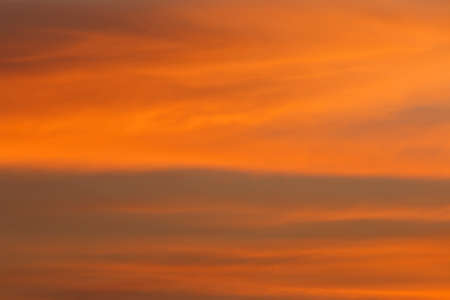 beautiful colorful sky and cloud in twilight time backgroundの写真素材