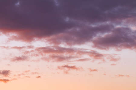 beautiful colorful sky and cloud in twilight time background