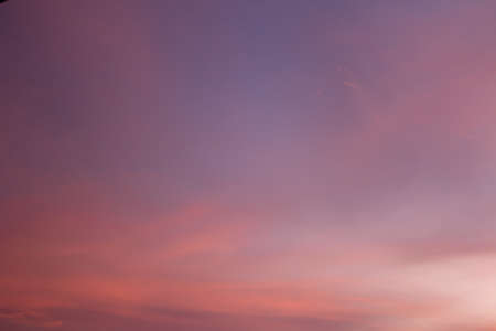 beautiful colorful sky and cloud in twilight time backgroundの写真素材