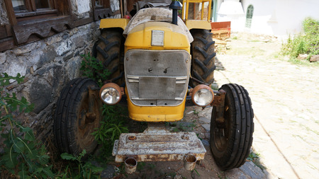 Cumalikizik Bursa Turkey. Old Tractor