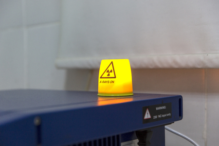Xray Warning Signの写真素材