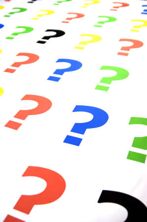 question markの写真素材