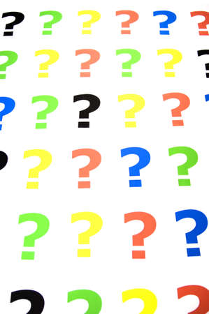 question markの写真素材