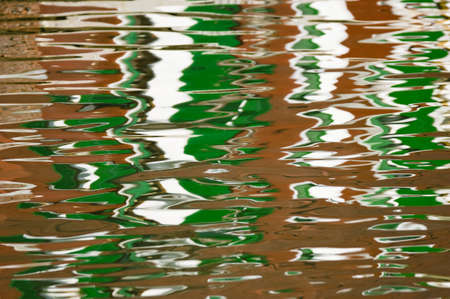 reflected in waterの写真素材