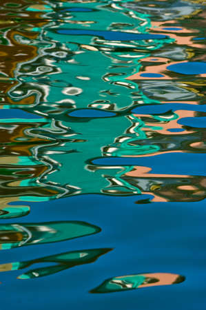reflected in waterの写真素材